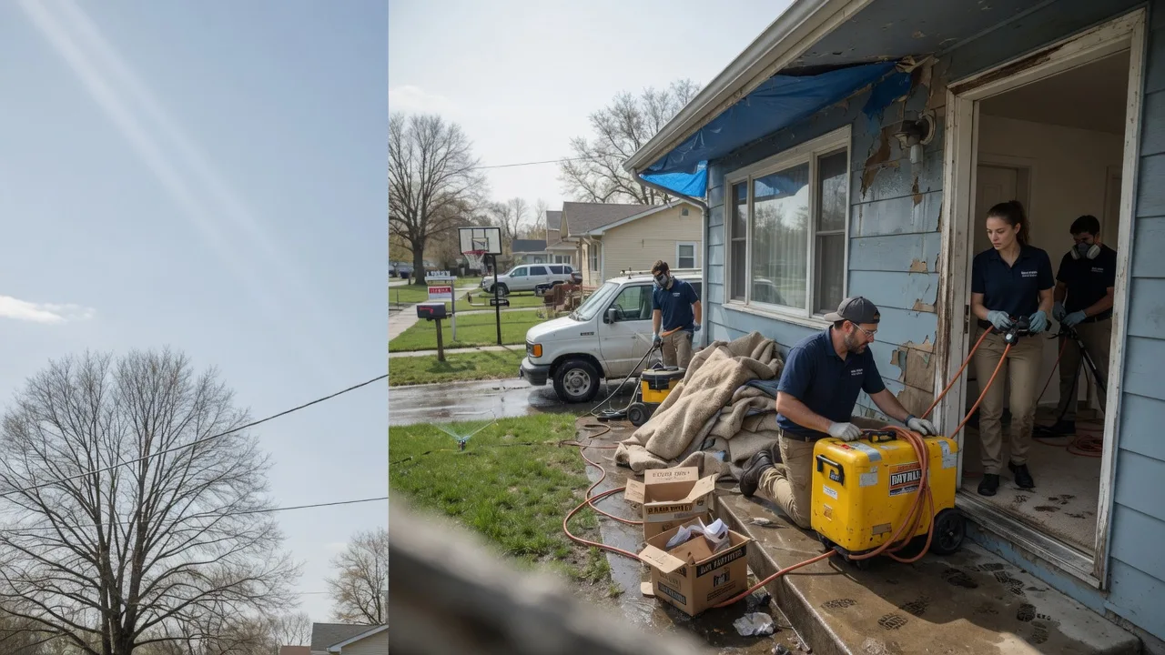 Basement Flood Cleanup in Hennepin, OK near me